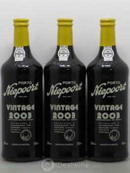 Porto Vintage Niepoort 2003 - Lot of 3 Bottles
