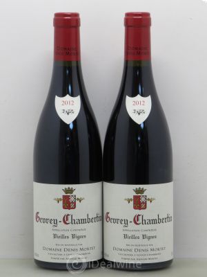 Gevrey-Chambertin Vieilles vignes Denis Mortet (Domaine)  2012 - Lot of 2 Bottles