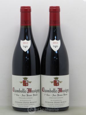Chambolle-Musigny 1er Cru Aux Beaux Bruns Denis Mortet (Domaine)  2012 - Lot of 2 Bottles