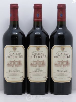 Château du Tertre 5ème Grand Cru Classé  1999 - Lot of 3 Bottles