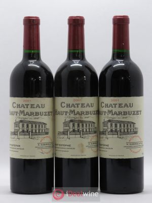 Château Haut Marbuzet  2001 - Lot of 3 Bottles