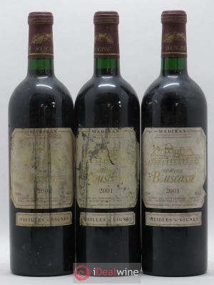 Madiran Vieilles Vignes Alain Brumont  2001 - Lot of 3 Bottles