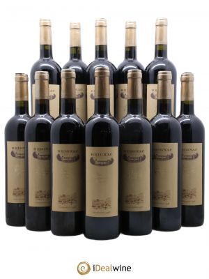Grand vin de Reignac (sans prix de réserve) 1998 - Lot de 12 Bouteilles