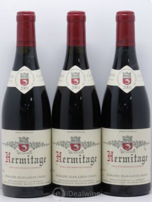 Hermitage Jean-Louis Chave  2001 - Lot of 3 Bottles