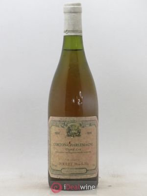 Corton-Charlemagne Grand Cru Poulet Père et Fils 1991 - Lot of 1 Bottle