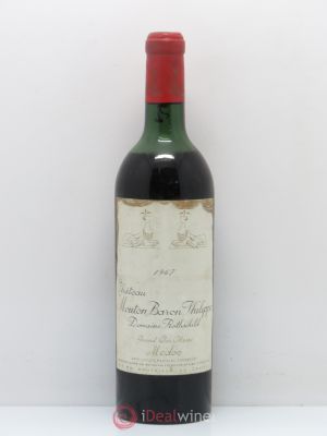 Château d'Armailhac - Mouton Baron(ne) Philippe 5ème Grand Cru Classé  1967 - Lot of 1 Bottle