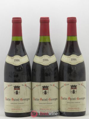 Nuits Saint-Georges Desouvelle 1986 - Lot of 3 Bottles