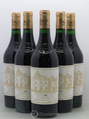Château Haut Brion 1er Grand Cru Classé  1989 - Lot de 5 Bouteilles