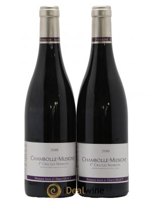 Chambolle-Musigny 1er Cru Les Noirots Anne et Hervé Sigaut (Domaine)  2018 - Lot of 2 Bottles
