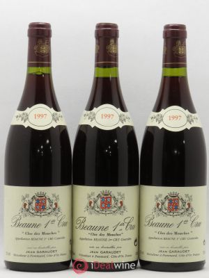 Beaune 1er Cru Clos Des Mouches Domaine Jean Garaudet 1997 - Lot of 3 Bottles