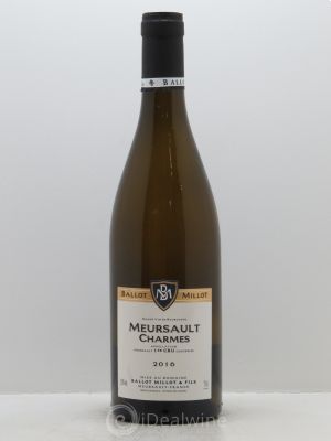 Meursault 1er Cru Les Charmes Ballot Millot  2016 - Lot of 1 Bottle