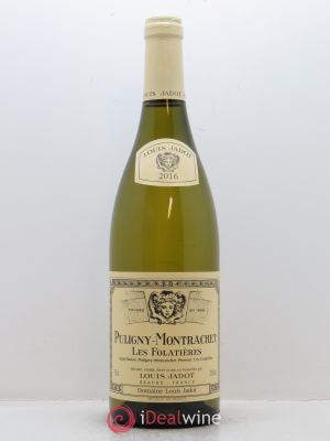 Puligny-Montrachet 1er Cru Les Folatières Maison Louis Jadot  2016 - Lot of 1 Bottle