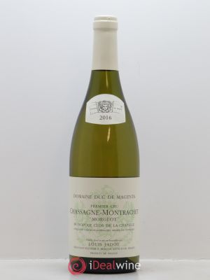 Chassagne-Montrachet 1er Cru Morgeot Monopole Clos de la Chapelle Maison Louis Jadot  2016 - Lot of 1 Bottle