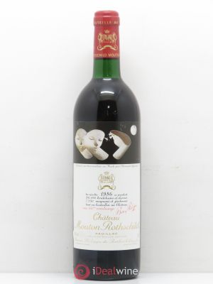 Château Mouton Rothschild 1er Grand Cru Classé  1986 - Lot of 1 Bottle