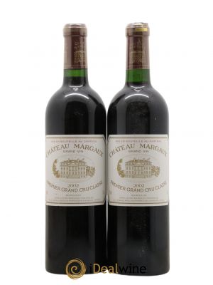 Château Margaux 1er Grand Cru Classé  2002 - Lot of 2 Bottles
