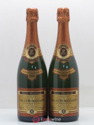 Rosé Louis Roederer  1999 - Lot of 2 Bottles