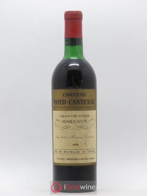 Château Boyd Cantenac 3ème Grand Cru Classé  1970 - Lot of 1 Bottle