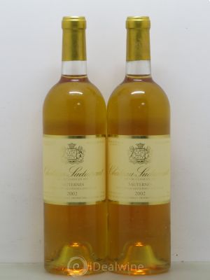 Château Suduiraut 1er Grand Cru Classé  2002 - Lot of 2 Bottles