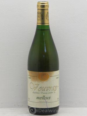 Vouvray Pierre Darragon 1989 - Lot of 6 Bottles