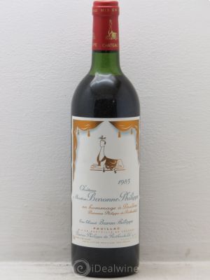 Château d'Armailhac - Mouton Baron(ne) Philippe 5ème Grand Cru Classé  1983 - Lot of 6 Bottles
