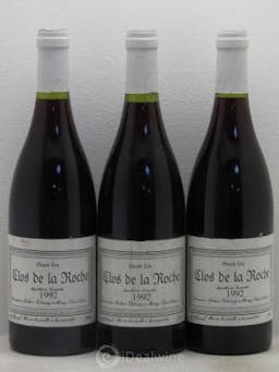 Clos de la Roche Grand Cru R.Gibourg 1992 - Lot of 3 Bottles