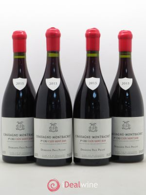 Chassagne-Montrachet 1er Cru Clos Saint-Jean Paul Pillot (Domaine)  2015 - Lot of 4 Bottles