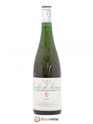 Savennières Clos de la Coulée de Serrant Vignobles de la Coulée de Serrant - Nicolas Joly  1999 - Lot of 1 Bottle