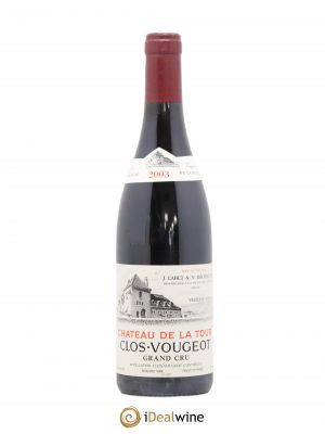 Clos de Vougeot Grand Cru Vieilles Vignes Château de La Tour  2003 - Lot de 1 Bouteille