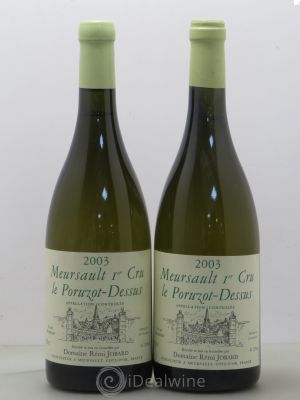 Meursault 1er Cru Les Poruzots-Dessus Rémi Jobard (Domaine)  2003 - Lot of 2 Bottles
