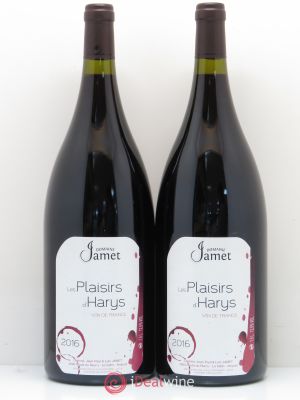 Vin de France Les Plaisirs d'Harys Jamet  2016 - Lot de 2 Magnums