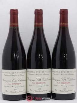 Bourgogne La Digoine A. et P. de Villaine  2014 - Lot de 3 Bouteilles