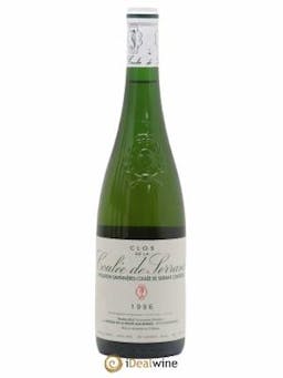 Savennières Clos de la Coulée de Serrant Vignobles de la Coulée de Serrant - Nicolas Joly  1996 - Lot of 1 Bottle
