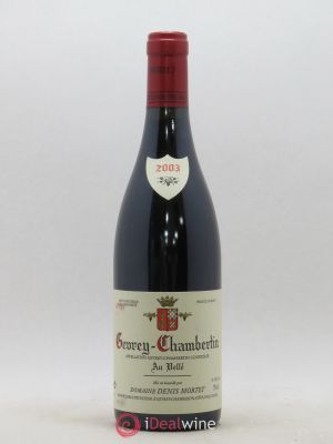 Gevrey-Chambertin Au Vellé Denis Mortet (Domaine)  2003 - Lot of 1 Bottle