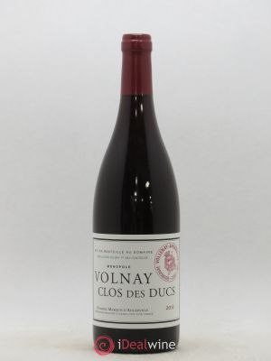 Volnay 1er Cru Clos des Ducs Marquis d'Angerville (Domaine)  2011 - Lot of 1 Bottle