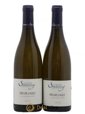 Meursault Domaine Serrigny 2018 - Lot of 2 Bottles