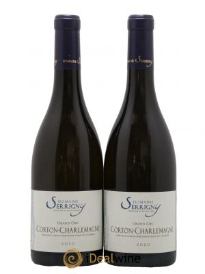 Corton-Charlemagne Grand Cru Domaine Serrigny 2020 - Lot of 2 Bottles