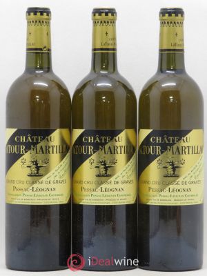 Château Latour-Martillac Cru Classé de Graves  2000 - Lot of 3 Bottles