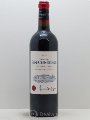 Château Grand Corbin Despagne Grand Cru Classé  2015 - Lot de 1 Bouteille