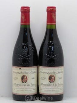 Châteauneuf-du-Pape Domaine Mathieu Marquis Anselme Mathieu 1998 - Lot of 2 Bottles
