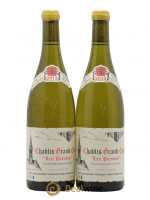 Chablis Grand Cru Les Preuses Vincent Dauvissat (Domaine)  2013 - Lot of 2 Bottles
