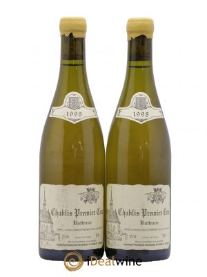 Chablis 1er Cru Butteaux Raveneau (Domaine)  1998 - Lotto di 2 Bottiglie