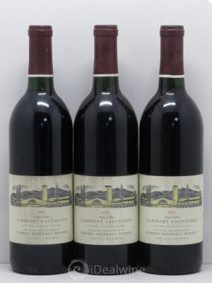 USA Cabernet Sauvignon - Napa Valley - Robert Mondavi 1983 - Lot of 3 Bottles
