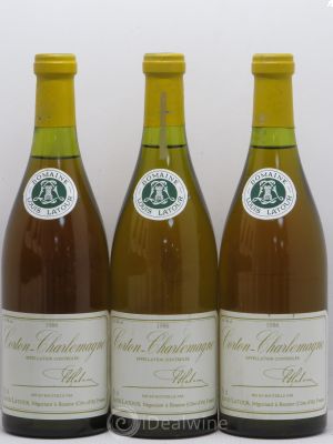 Corton-Charlemagne Grand Cru Louis Latour (Domaine) Comtes de Grancey 1986 - Lot of 3 Bottles