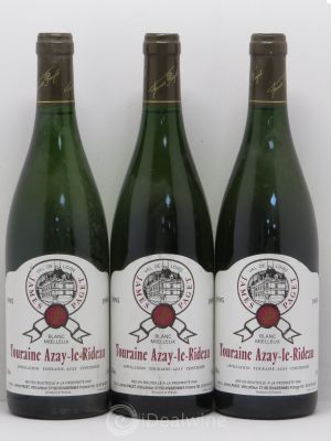 IGP Val de Loire Touraine Azay-Le-Rideau J. Paget Moelleux  1995 - Lot of 3 Bottles