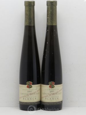 Gewurztraminer Sélection grains nobles Furstentum Blanck (sans prix de réserve) 1997 - Lot de 2 Demi-bouteilles