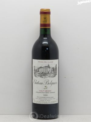 Château Belgrave 5ème Grand Cru Classé  1988 - Lot of 1 Bottle