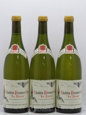 Chablis 1er Cru Forest René et Vincent Dauvissat  2015 - Lot of 3 Bottles