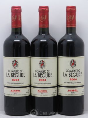 Bandol La Bégude Famille Tari  2004 - Lot of 3 Bottles