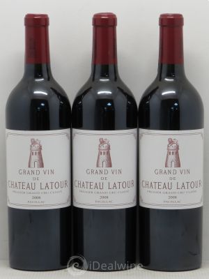 Château Latour 1er Grand Cru Classé  2008 - Lot of 3 Bottles