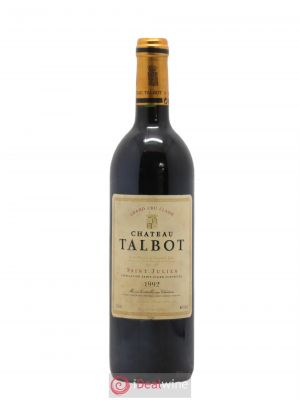 Château Talbot 4ème Grand Cru Classé  1992 - Lot of 1 Bottle
